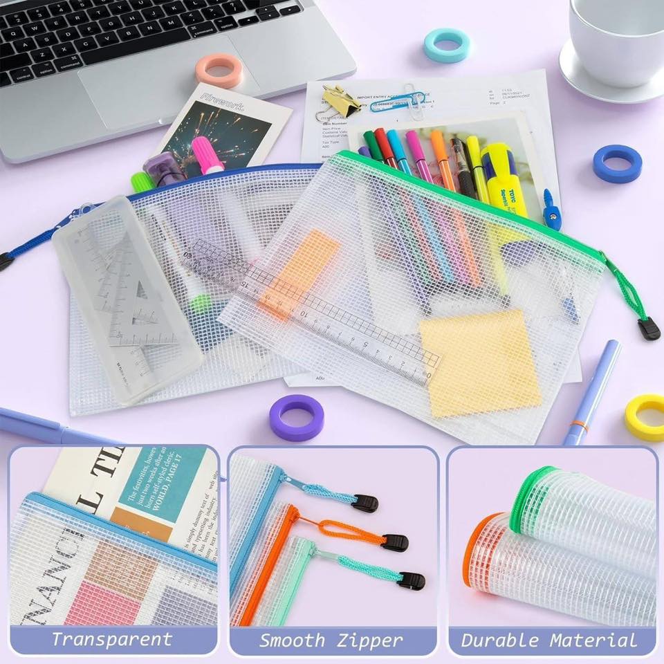 Storage Bags Sets ~ 12 size 13x9 in & 12 size 9.5x7.1 in (In Stock)