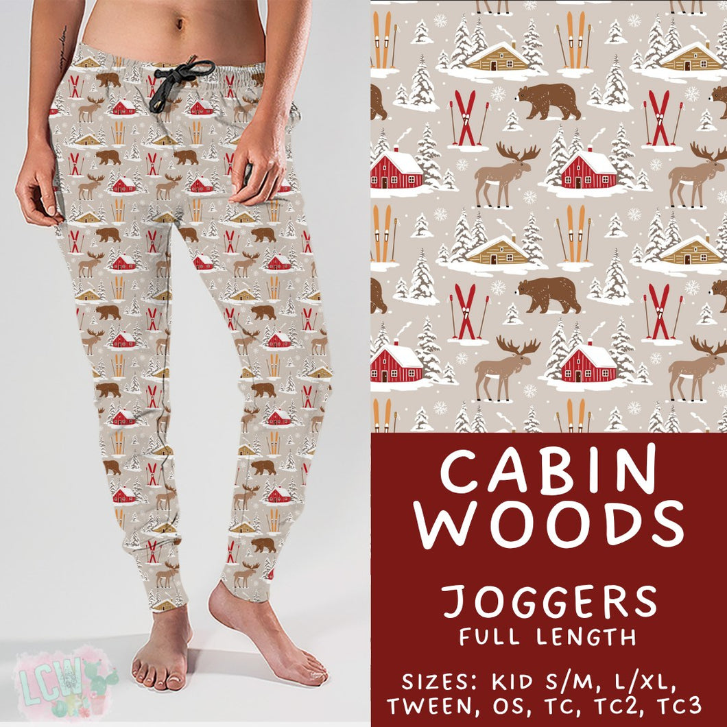 Cabin Woods Joggers *Preorder* (closes 10/20, LC#433)