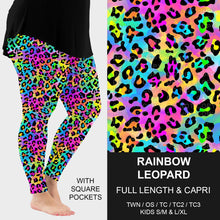 Load image into Gallery viewer, Rainbow Leopard Collection *Preorder* (closes 5/13, CD#228)

