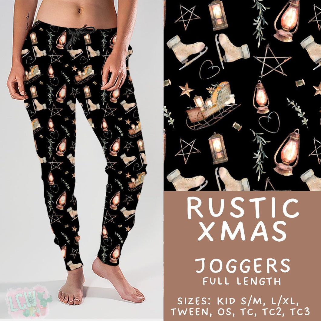 Rustic Xmas Joggers *Preorder* (closes 10/20, LC#433)