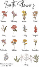Load image into Gallery viewer, Custom Birth Flower Sweatshirts
