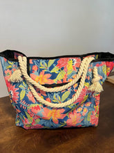 Load image into Gallery viewer, Beachy Gnomes Rope Handle Tote (In Stock)
