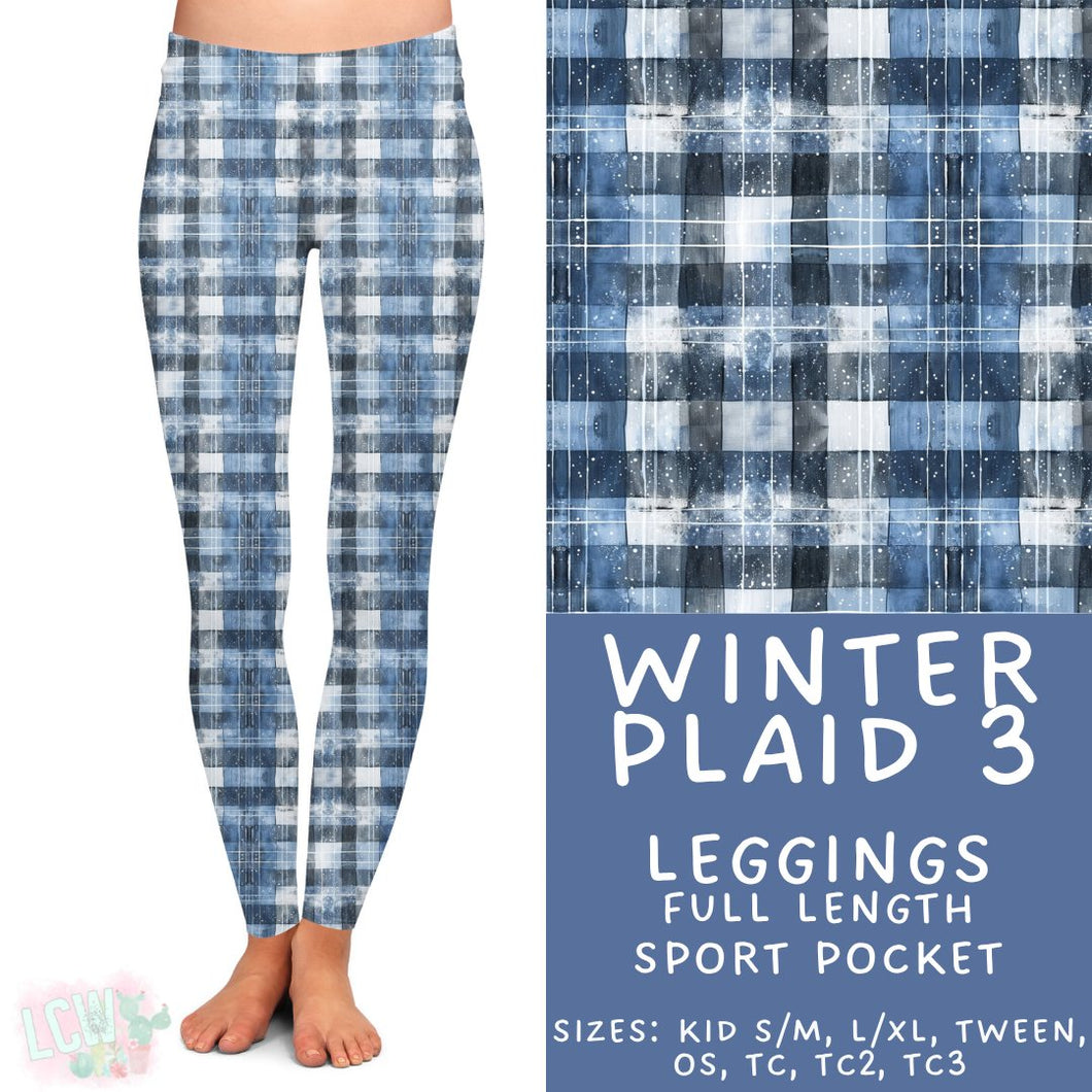 Winter Plaid 3 Collection *Preorder* (closes 10/23, LC#435)