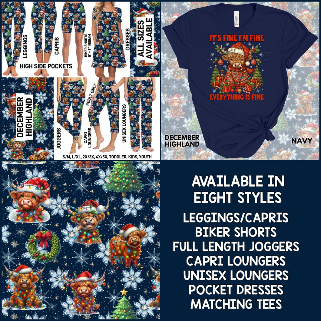 December Highland Collection *Preorder* (closes 10/19, AR)