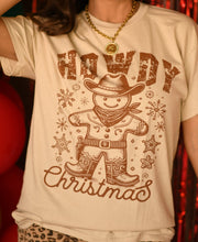 Load image into Gallery viewer, Howdy Christmas Tee *Preorder* (P&amp;PD)
