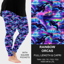 Load image into Gallery viewer, Rainbow Orcas Collection *Preorder* closes 3/17, CD#278)
