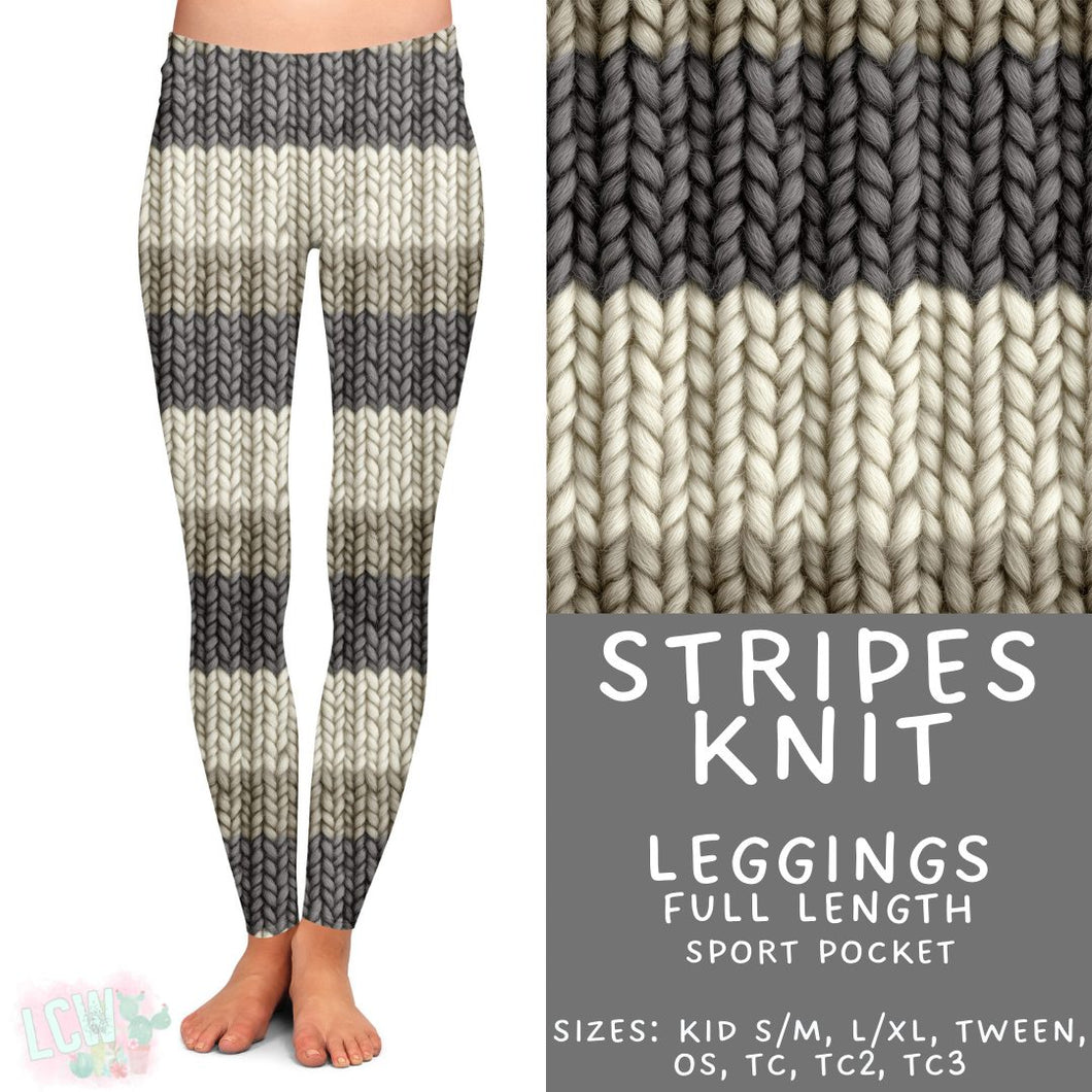 Stripes Knit Collection *Preorder* (closes 12/9, LC#461)