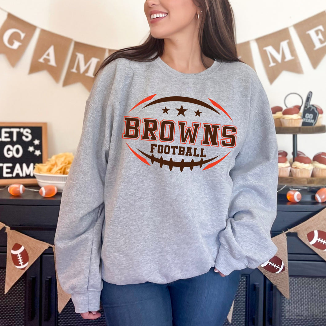 Browns Football Sweatshirt