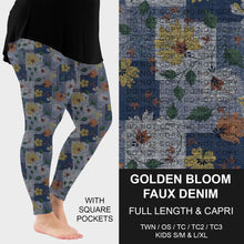 Load image into Gallery viewer, Faux Denim Leggings *Preorder* (closes 10/21, CD#256)
