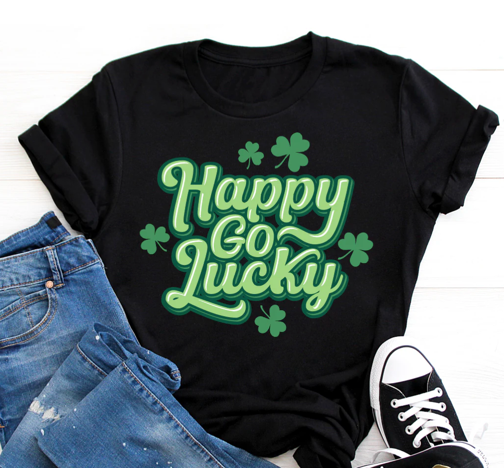 Happy Go Lucky T-shirts (size XL)