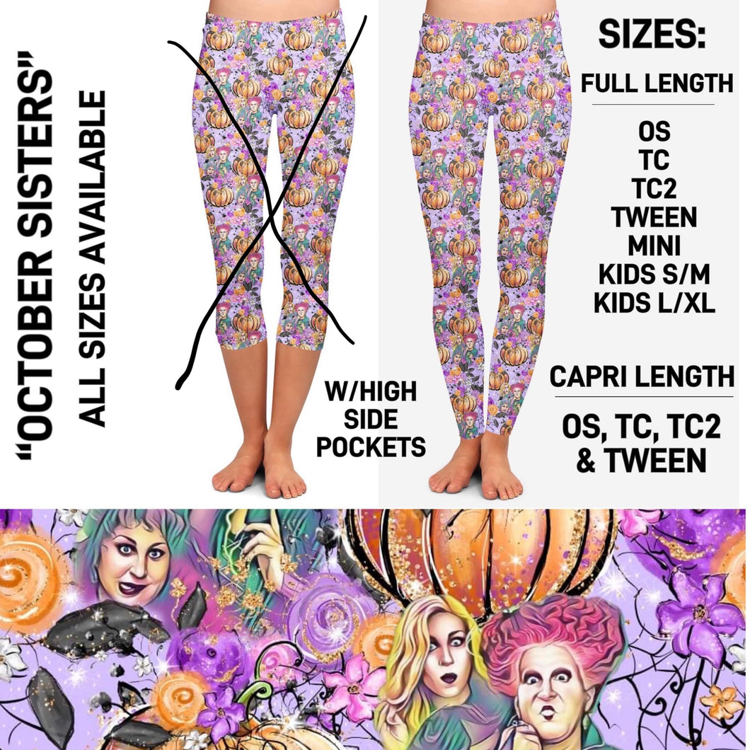 October Sisters Leggings (In Stock)